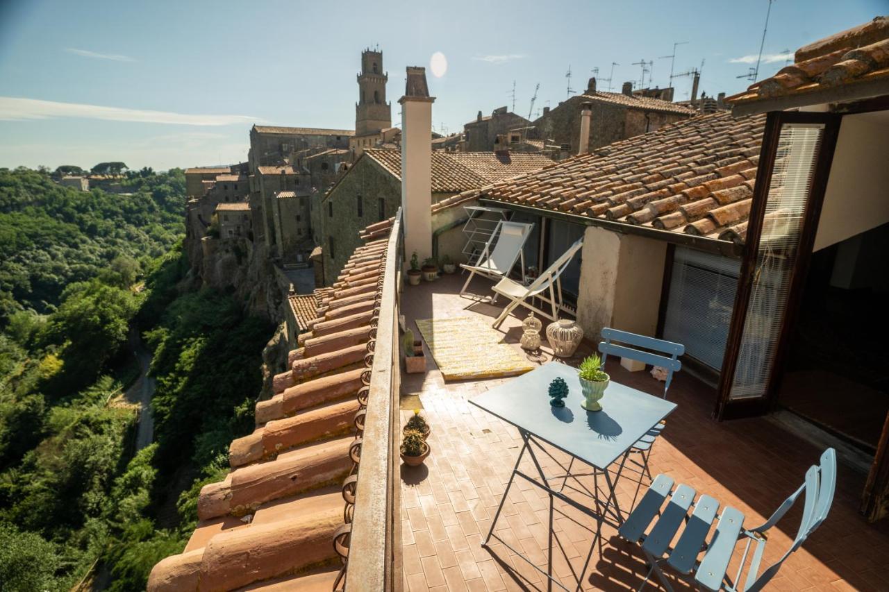Apartmán Le Antiche Viste Pitigliano Exteriér fotografie